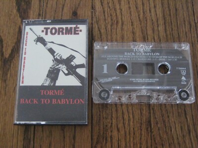 Torme  Back To Babylon US Casssette Tape Metal Blade Records
