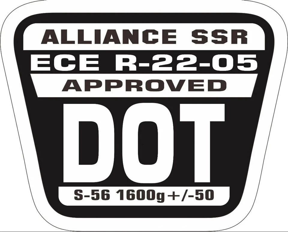 GREAT PREDATOR MOTORCYCLE HELMET STREET FIRE STYLE (DOT & ECE CERTIFIED) - Image 3 of 3