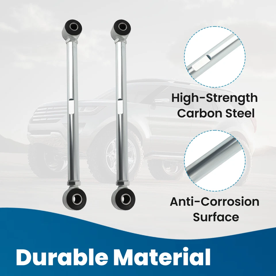 Par de barras de puntal trasero ajustables brazo de control para Chevrolet Corvette 1963-1979 Foto 2 de 4