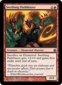 Seething Pathblazer x4 - Morningtide - NM-Mint, English - Morningtide