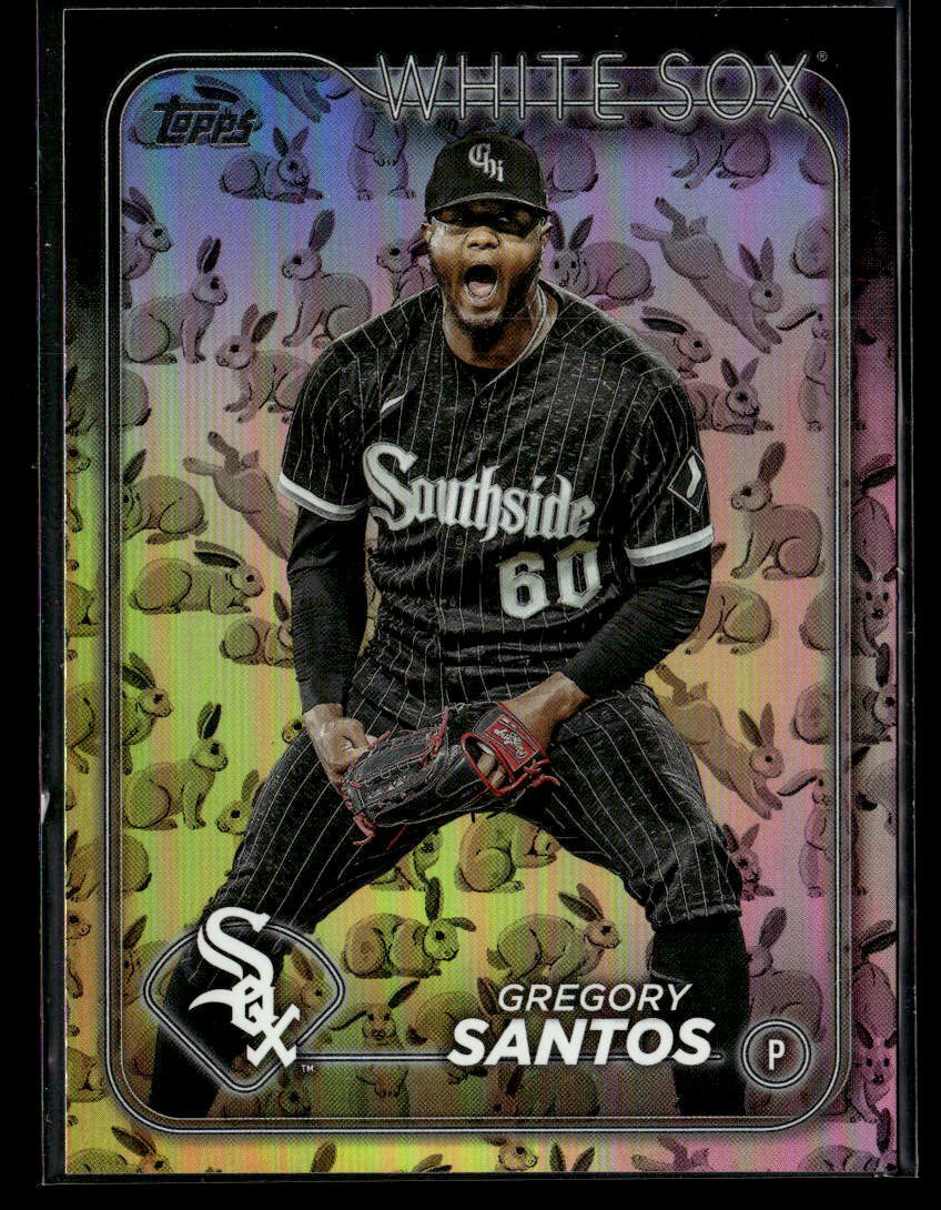 2024 Topps Holiday Rabbits #276 Gregory Santos SP