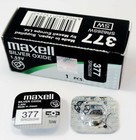 Pile pour montre 377 V377 SR626SW Maxell Made in Japan livraison gratuite