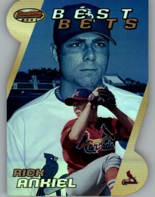 2000 Bowman's Best Bets #BBB7 Rick Ankiel - NM-MT