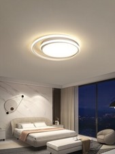 Plafoniera da soffitto Lampada Doppio cerchi moderno LED 60W 6660 lumen interno