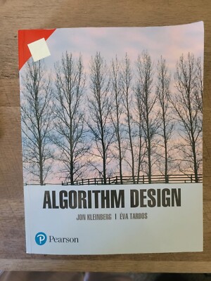 Algorithm Design by Eva Tardos and Jon Kleinberg (Paperback) | eBay