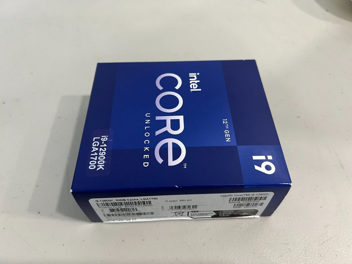 【SALE】Intel core i9 12900K Intel Core i9-12900F Processor (5.1 GHz, 16 Cores, LGA 1700