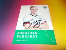 Jonathan Burkardt   U21 DFB  signed signiert Autogramm auf Autogrammkarte 