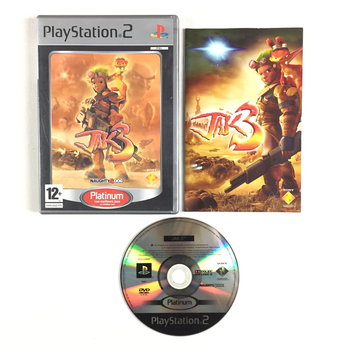 Jeu Jak 3 Sur Sony PS2 - Complet (boîte, Notice) - PAL - Bon état