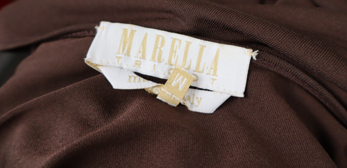 MARELLA TRICOT MAGLIA DONNA TG. M WOMAN CASUAL VINTAGE T-SHIRT MADE ITALY - Foto 7 di 7