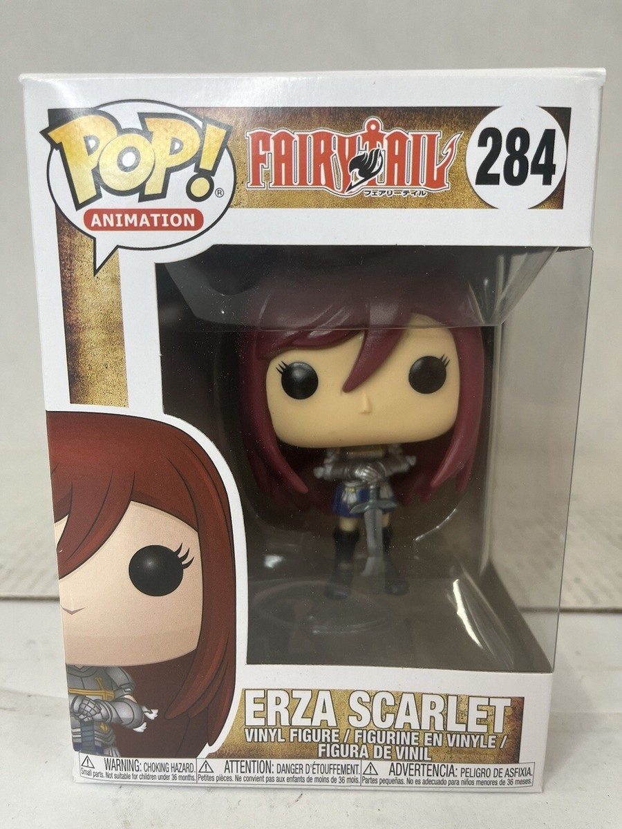 エルザ・スカーレット　FUNKO POP フェアリーテイル Amazon.com: Funko POP Animation: Fairy Tail - Erza Scarlet