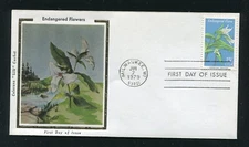 Endangered Flora Persistent Trillium  Colorano First Day Cover 1979