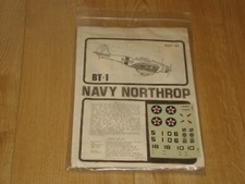 L180 Esoteric Models NAF-16 - BT-1 Navy Northrop Vacform + Metal Kit 1/72