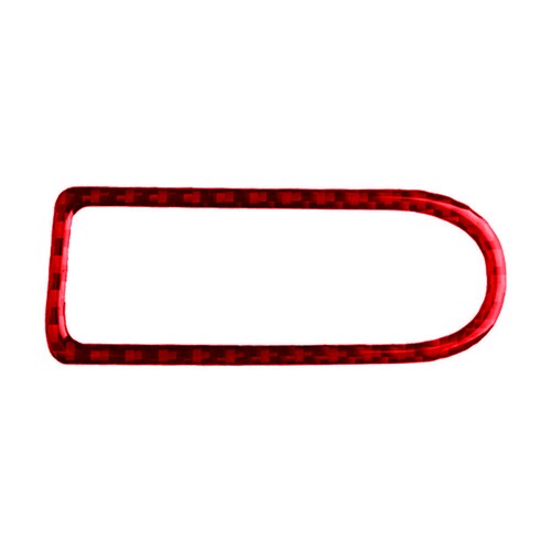 2Pcs Red Carbon Fiber Co-pilot Storage Box Trim For Mercedes-Benz W204 2007-2014 - Picture 6 of 16