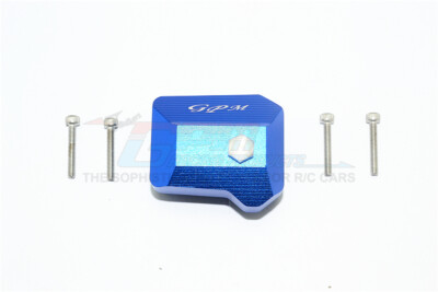 For Traxxas TRX-4 ALUMINUM FRONT/REAR GEARBOX COVER -5PC SET-BLUE