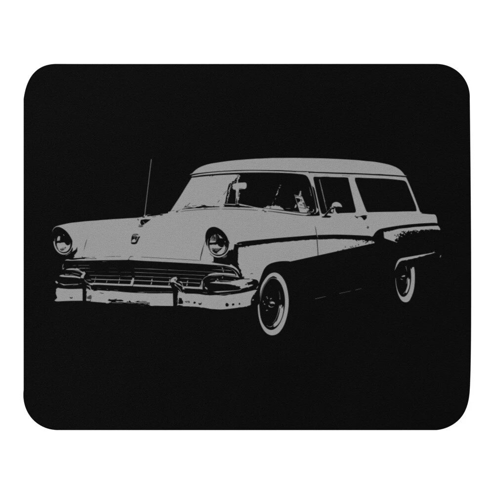 Tapis de souris cadeau ancien propriétaire voiture Ford Station Wagon 1956