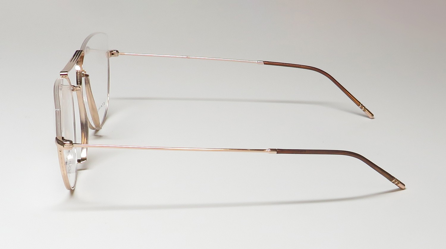 NEW MARIUS MOREL 1880 60121M EYEGLASSES WOMENS CAT EYE FRANCE PP08 GOLD HALF-RIM