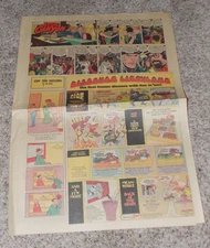 Vintage 1970's LIBBYLAND DINNERS Color NEWSPAPER AD