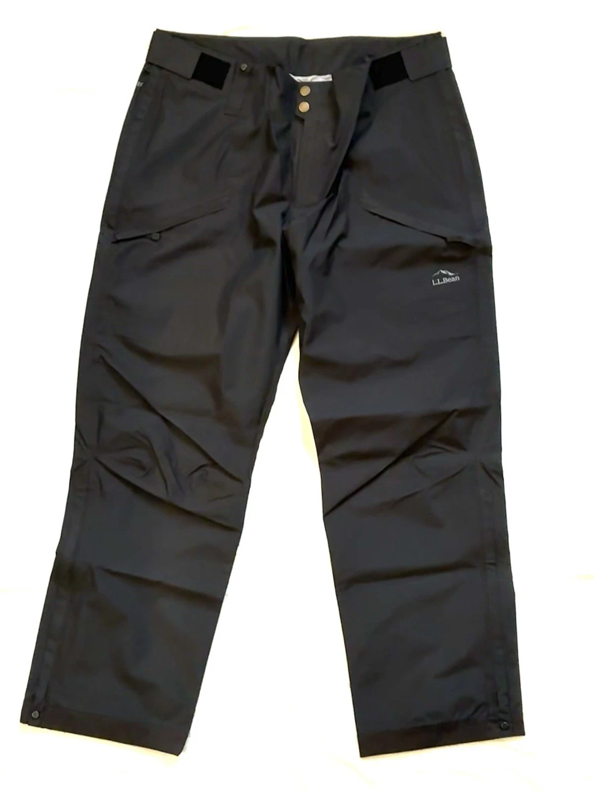 L.L. Bean Men's Maine Warden Gore-Tex Rain Pant Black, Size XL Tall item 510366