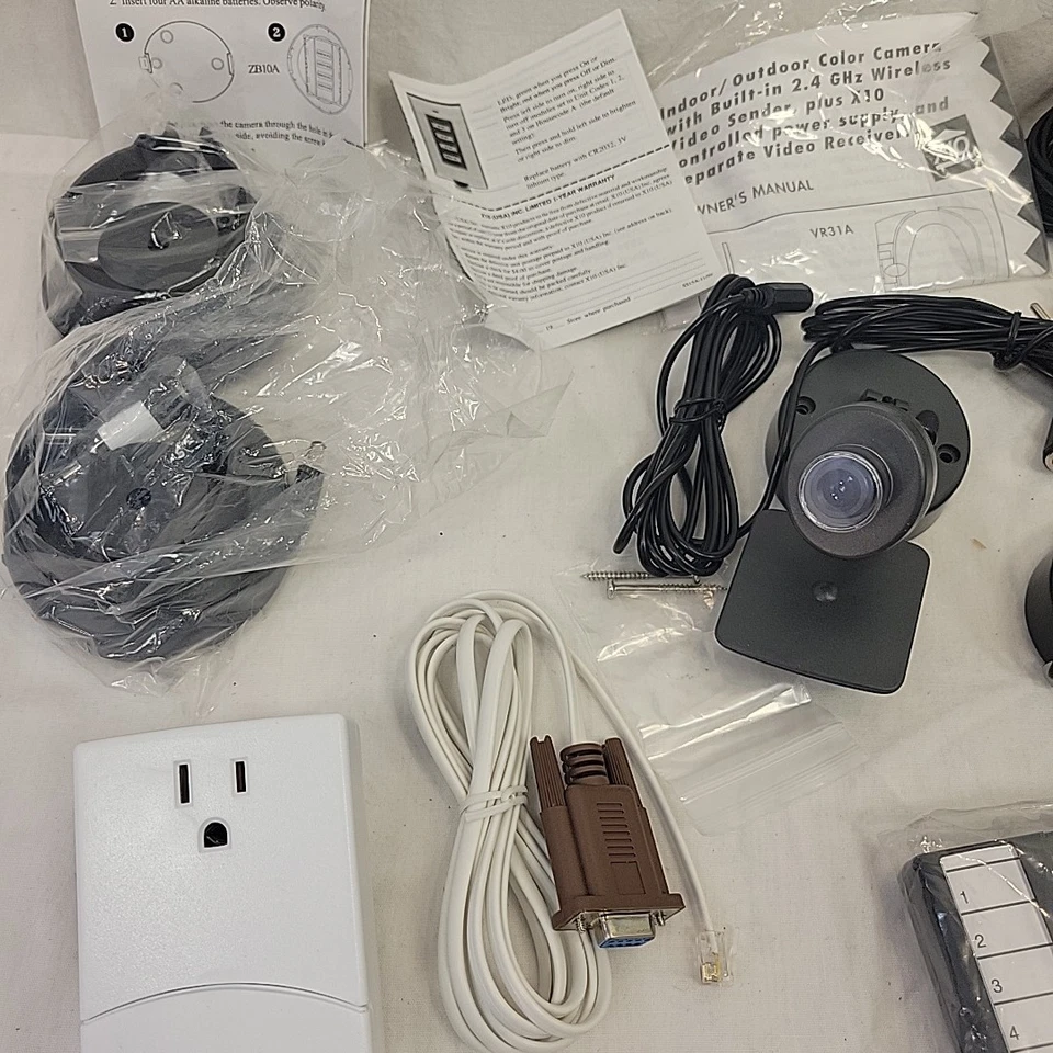 X-10 Powerhouse Home Automation LOT  CM11A VR31A UX23A XC18A XC19A SC21A CAMERAS - Image 3 of 4