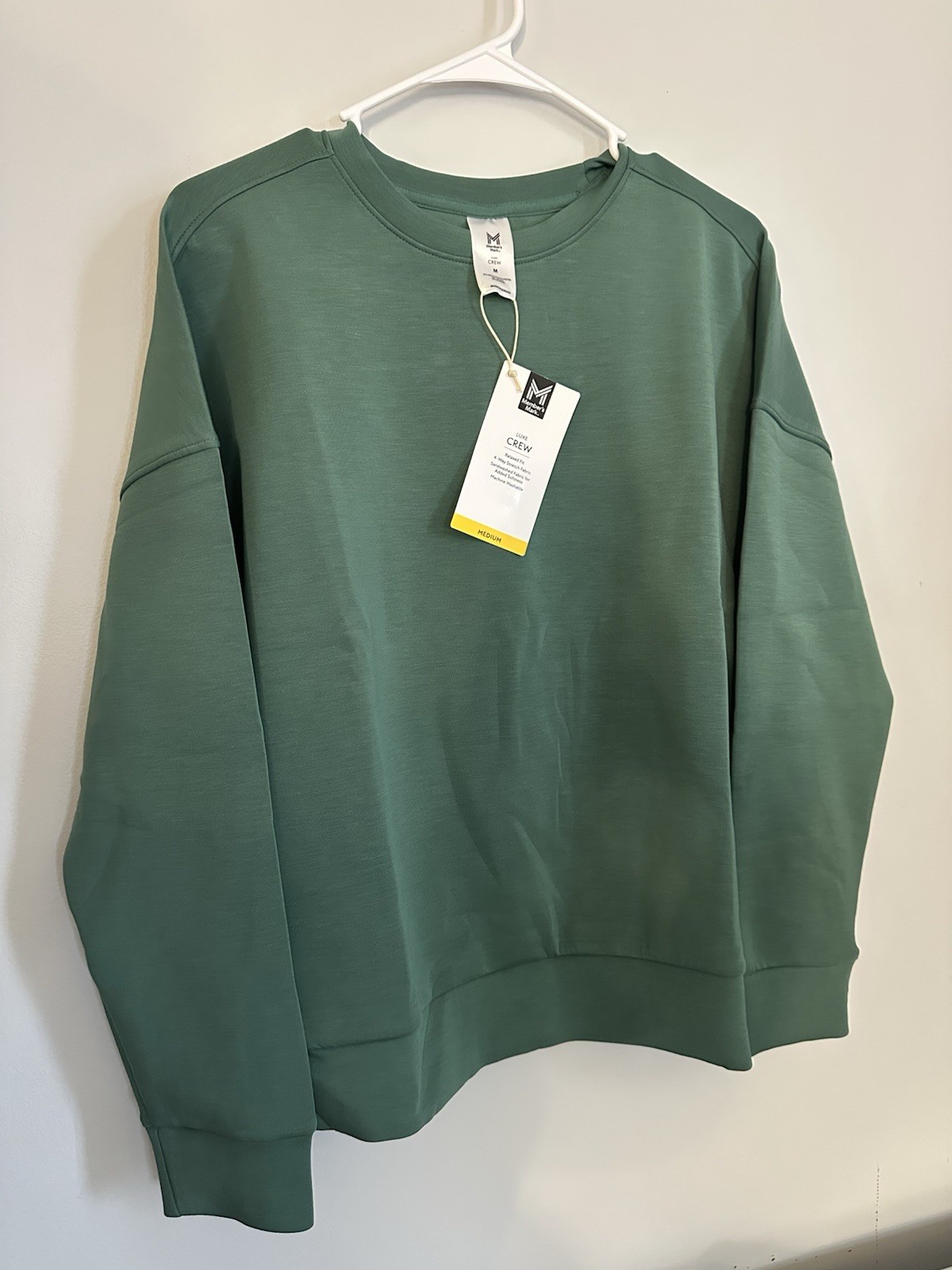 Member's Mark Women's 4-Way Stretch Moisture Wicking Luxe Crew