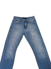 Calvin Klein Jeans Mens 30x29 Blue Relaxed Straight Leg Denim 100 Cotton