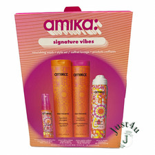 Amika Signature Vibes Nourishing Wash  Style Set.