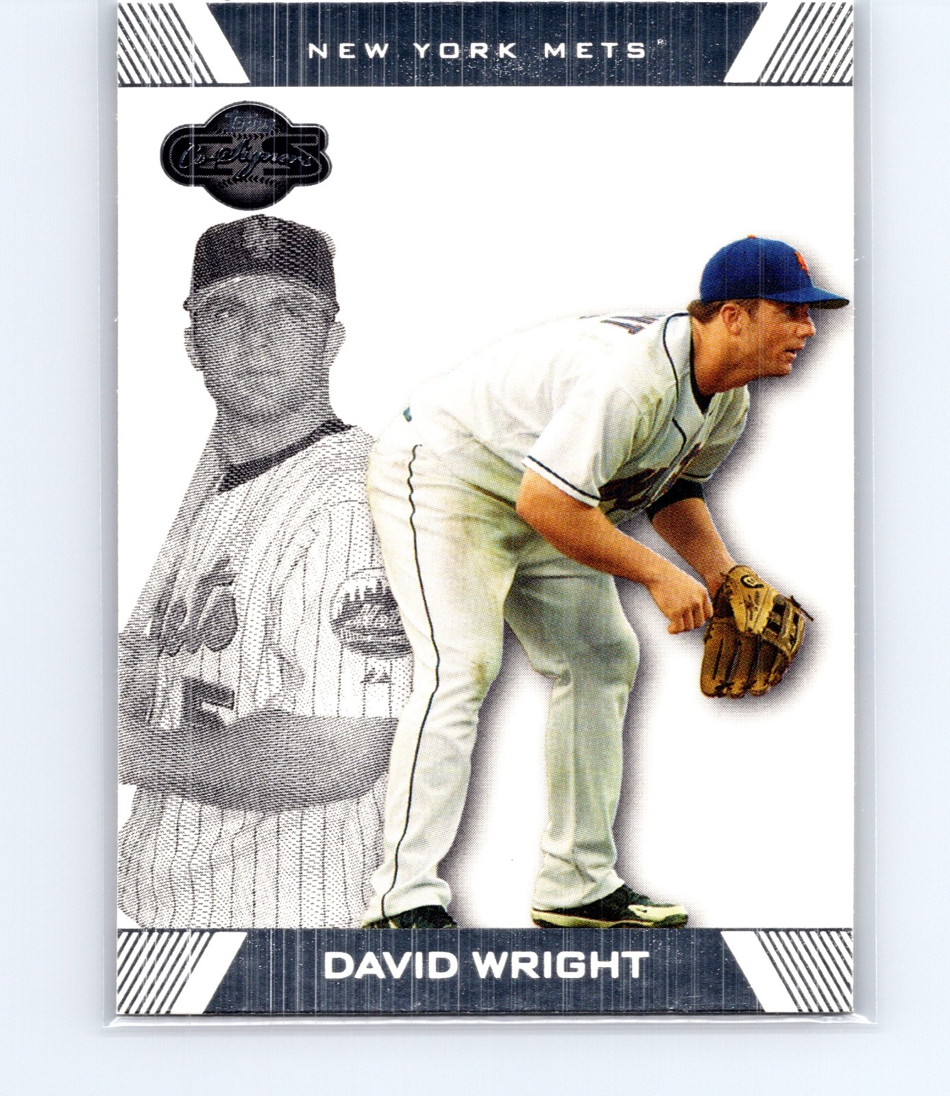 2007 Topps Co-Signers David Wright #50