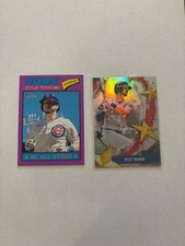 (2) Kyle Tucker 2026 Topps Heritage Light Purple Parallel SP #187, 2025 SMLB