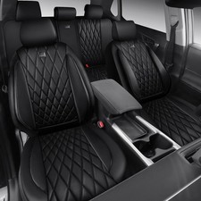 CAR PASS CRV Seat Covers Full Set Custom Fit for Honda CRV HRV 2017-2022, CR-...