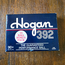Vintage NOS Hogan 392 Surlyn Golf Balls White 1 Dozen 12 Set, MPN 392