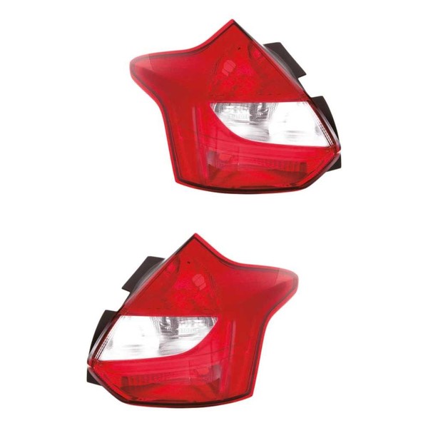 RüCkleuchten Heckleuchten Set Links & Rechts FüR Ford Focus III-image