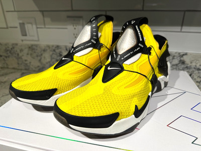 NIKE ADAPT HUARACHE Opti Yellow 2019 BV6397-710 US Men's Size 11 NIOB