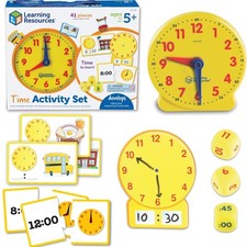 Time Activity Set   Teaching Clocks for Kids, Teacher Classroom Must Haves, E...