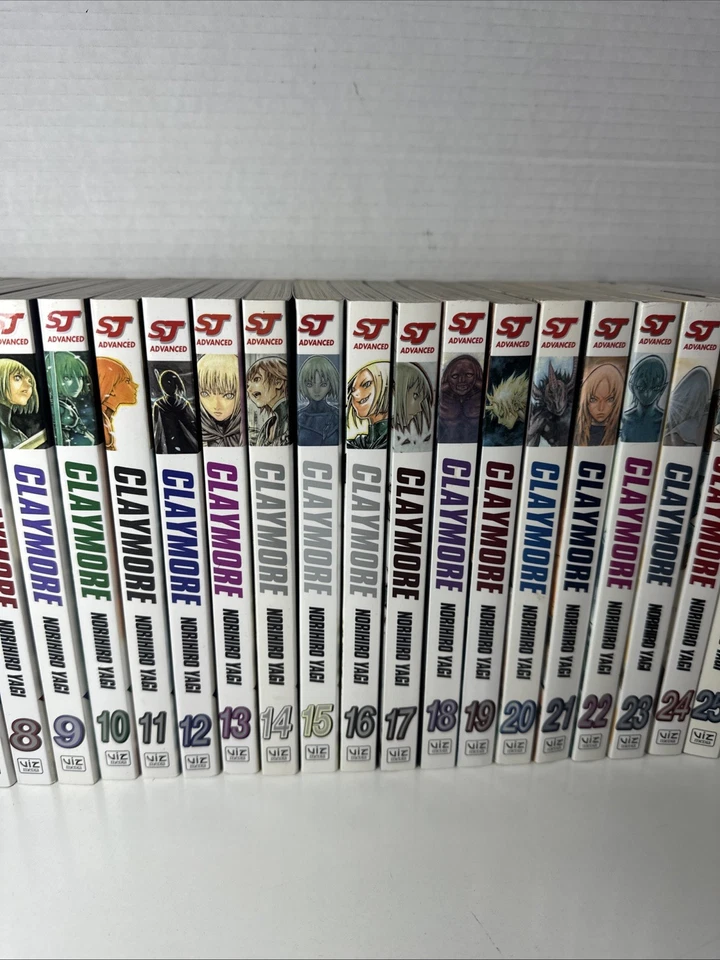 Claymore Manga  Set Volumes 1-25  English - Image 4 of 4