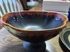 Vintage Hegaer Pottery Pedestal Bowl