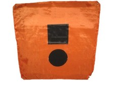 Daytime Distress signal flag for boats, SOS, cloth, Made in the US! 100D