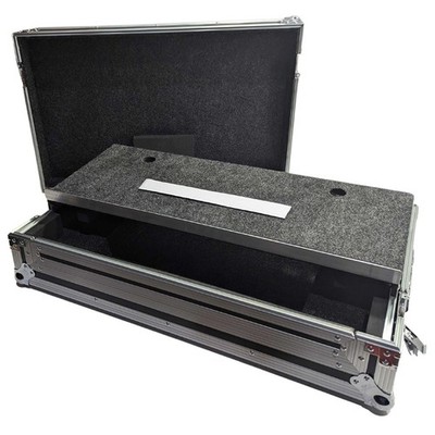 Harmony Audio HCSCLIVE4WLT DJ Controller Case for Denon DJ SC LIVE 4   Black