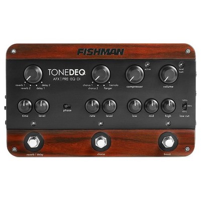 Fishman ToneDEQ Preamp/EQ Acoustic Effects Pedal
