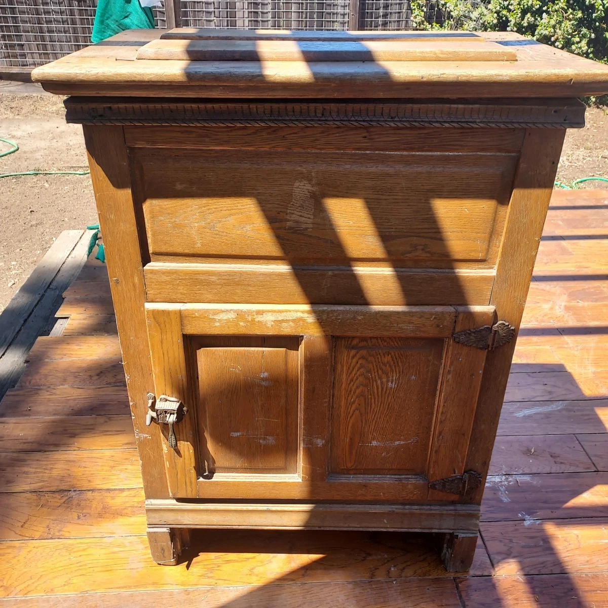 Antique Ice Box Chest for sale | eBay
