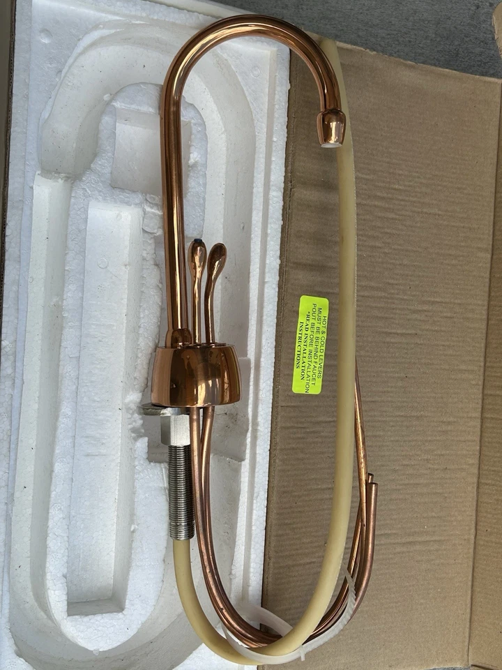 MOUNTAIN PLUMBING PRODUCTS LTD L/G INSTA HOT & COLD FAUCET POLISHED COPPER MT 65 - Image 3 of 4