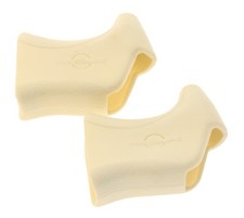Dia Compe 144 Non-Aero Brake Hoods Bracket Covers Pair 144.7W White NEW NOS