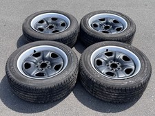 2010-2013 Chevrolet Camaro 18x7.5 Black Steel Wheel Rim Set W Tires Oem 22844561