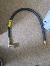 Oven Cooker Gas Supply Pipe Hose Flex Bayonet Connector UNIVERSAL  4ft x 1/2"