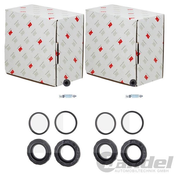 2X NK Reparatursatz Bremssattel Hinten Passend FÜR Volvo 850 940 C70 S70 V70-image