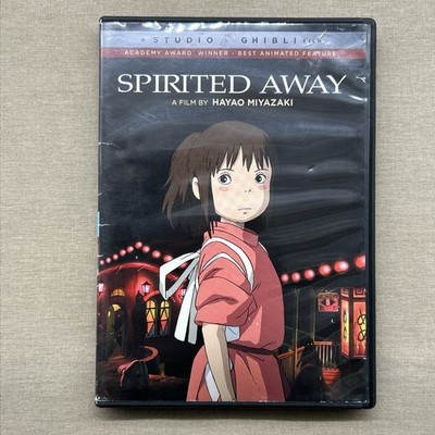 Spirited Away (DVD 2001) Hayao Miyazaki Studio Ghibli Walt Disney Animated Anime