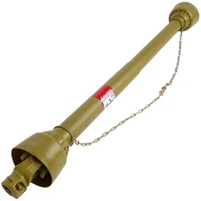 PTO Extender Drive Shaft w/Security Chain Fit For Wood Chippers Rotary Tillers