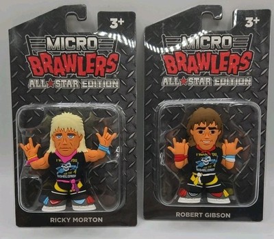 Rock & Roll Express Ricky Morton Robert Gibson Micro Brawler All Star Edition 