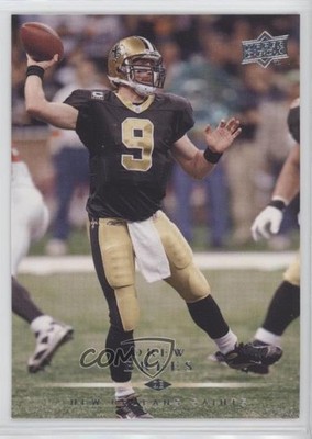 2008 Upper Deck Drew Brees #118 HOF 0c9l