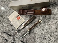 Vintage Tree Brand Camping Fork & Knife Set