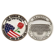 Challenge Coin U.S. AIR FORCE WIFE CHALLENGE COIN